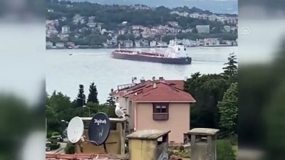 petrol - İstanbul Boğazı'nda makine arızası nedeniyle sürüklenen tankere müdahale edildi Videosu