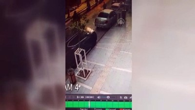 cop kutusu - MARDİN - Belediyeye ait çöp kutularının çalınması güvenlik kamerasına yansıdı Videosu