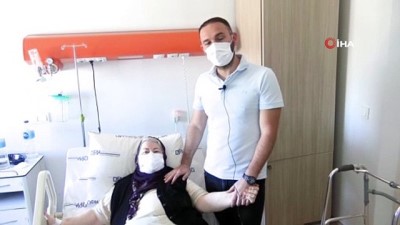 emekli ogretmen -  Nevşehir’den Antalya’ya robotik protez cerrahisi için geldi, sağlığına kavuştu Videosu