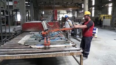 mermer fabrikasi - BATMAN - Devlet desteğiyle büyüyen fabrikada işlenen mermer 20 ülkeye ihraç ediliyor Videosu