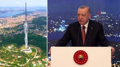  Cumhurbaşkanı Erdoğan: 'Kanal İstanbul'un temelini Haziran ayı sonunda atıyoruz'