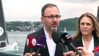 basin mensuplari - İSTANBUL - Bakan Kasapoğlu, 29 Mayıs İstanbul’un Fethi'nde yat yarışları etkinliğine katıldı Videosu