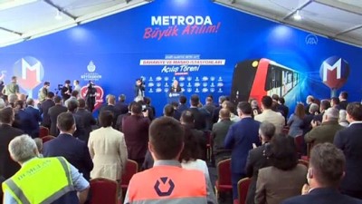 İSTANBUL - CHP Genel Başkanı Kılıçdaroğlu, Masko - Bahariye İstasyonları Hizmete Alım Töreni’nde konuştu (1)