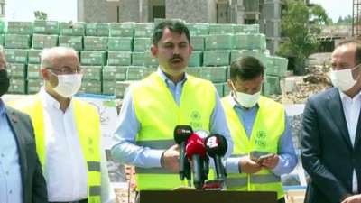 İZMİR - Bakan Kurum: 'Bizim amacımız İzmir'de dönüşüm sürecini bir an önce yapmaktır'