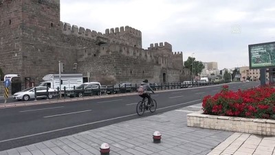 tenha - KAYSERİ - Sokağa çıkma kısıtlamasında sessizliğe büründü Videosu