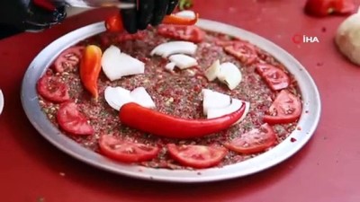 cig kofte -  Gastronomi Evi’nde 31 metre uzunluğunda Boru kebabı yapıldı Videosu