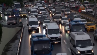 mobil uygulama -  Kısıtlama sonrası İstanbul’da trafik yoğunluğu Videosu