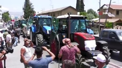 savasci -  - KKTC'de besiciler traktörlü eylem düzenledi Videosu