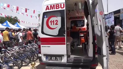 imza toreni -  Şahinbey’den Gazze’ye tam donanımlı 5 ambulans Videosu