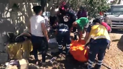 samanlik -  Adıyaman'da korkutan yangın: Hayvanlar alevler arasında kalarak yaralandı, 4 kişi dumandan etkilendi Videosu