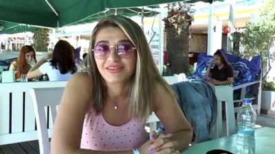 masa sandalye -  Bodrum'da vatandaşlar kafe ve restoranlara akın etti Videosu