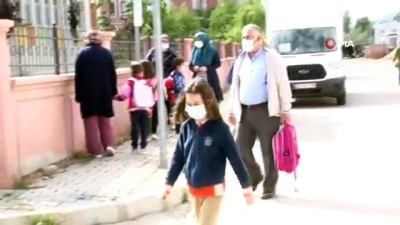 ogrenci velisi -  İlkokul ve ana sınıfları kapılarını öğrenciler için açtı Videosu