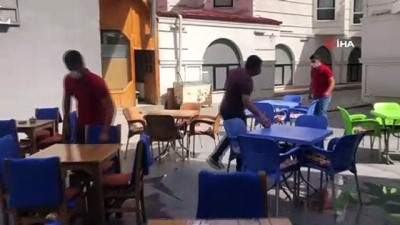 kiraathane -  Kars’ta, kafe ve restoranlar yeniden açıldı Videosu