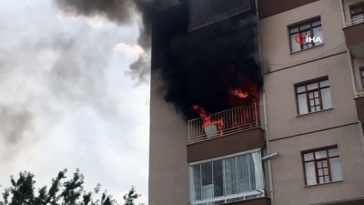  Konya’da yangın paniği