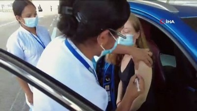  - Kuveyt'te arabada aşı hizmeti başladı