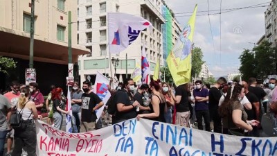 yasa tasarisi - ATİNA - Yunanistan'da 24 saatlik genel grev Videosu