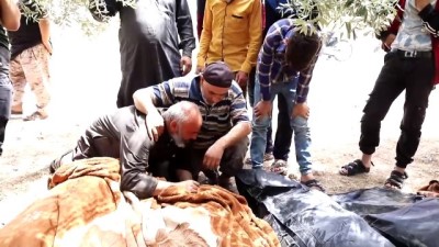 gozleme - İDLİB - Esed rejiminin İdlib kırsalındaki saldırısında 6 sivil öldü (3) Videosu