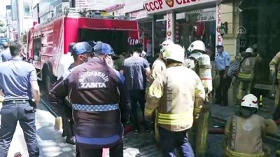 sauna - İSTANBUL - Fatih'teki bir otelin sauna kısmında yangın (3) Videosu