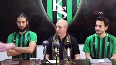 Kocaelispor 2 yeni transferine sözleşme imzaladı