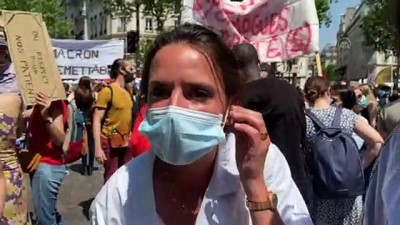 bagimlilik - PARİS - Fransa’da 'ciddiye alınmak' isteyen psikologlar gösteri düzenledi Videosu