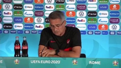 italya - ROMA - Şenol Güneş, İtalya maçına ilişkin soruları yanıtladı (1) Videosu