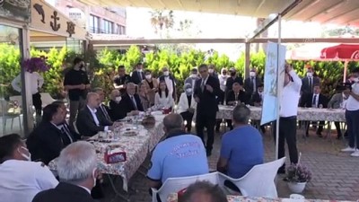 siddetli firtina - BALIKESİR - Ulaştırma ve Altyapı Bakanı Karaismailoğlu, Ayvalık'ta tekne sahipleriyle bir araya geldi (2) Videosu