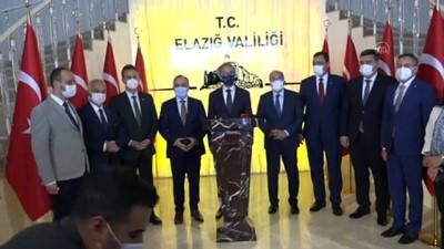 ELAZIĞ - Cumhurbaşkanlığı Savunma Sanayii Başkanı Demir, Elazığ Valiliğini ziyaret etti