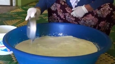 keci - MARDİN - Yılın 3 ayı üretilen peynir için bir yıl önceden sipariş veriliyor Videosu