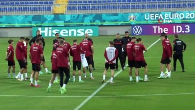 yildizli - A Milli Takım, Galler maçı hazırlıklarına başladı Videosu