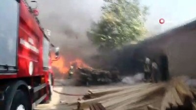 yangin helikopteri -  Fethiye’de marangoz atölyesi alev alev yandı Videosu
