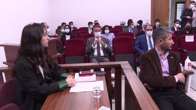 durusma salonu - ANKARA - Hakim ve savcı adayları mesleğe Türkiye Adalet Akademisinde düzenlenen yarışmalarla hazırlanıyor Videosu