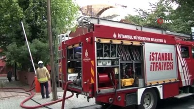  Beşiktaş’ta yangın paniği