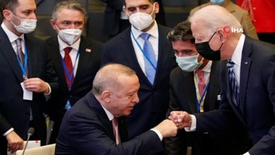  - Cumhurbaşkanı Erdoğan, Biden ile sohbet etti