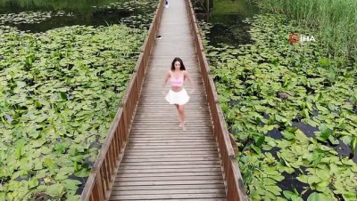 selale -  Doğal alanda dans ederek farkındalık oluşturdu Videosu