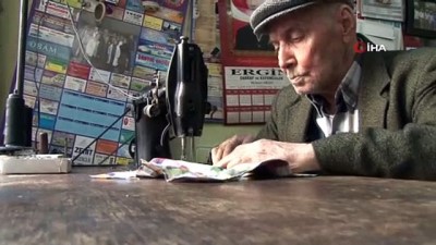 cocuk felci -  Engelli usta 50 yıldır terzilik yapıyor Videosu