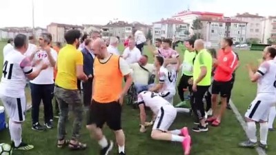KARABÜK - İşitme Engelliler Futbol Birinci Lig grup maçları sona erdi