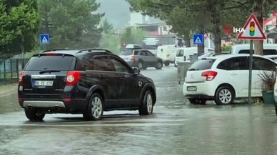 yagan -  Karabük’te sağanak yağış yolları göle çevirdi Videosu
