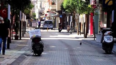 KIRKLARELİ - Trakya'da sokağa çıkma kısıtlaması nedeniyle sessizlik hakim