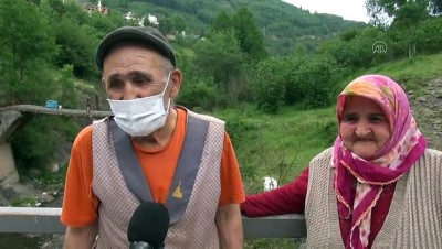 yeni kopru - Ordu Büyükşehir Belediyesi, Köksal çiftinin tehlike arz eden köprüsünü yeniledi Videosu