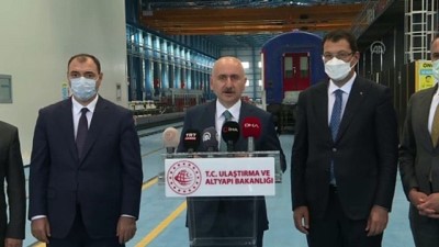 karya - SAKARYA - Bakan Karaismailoğlu: ''2021 yılı itibarı ile 95 araçlık 19 set milli elektrikli tren siparişi alındı'' Videosu