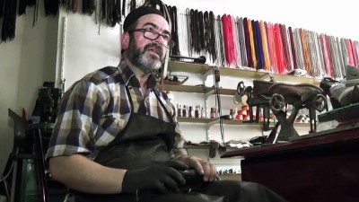 imitasyon - SAKARYA - Naim usta 40 yıldır el emeği ayakkabı üretiyor Videosu