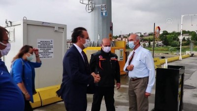 TEKİRDAĞ - Asyaport Limanı'na 'deprem-tsunami gözlem istasyonu' kuruldu