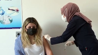 koronavirus - ANKARA - SGK'ye kayıtlı çalışanların aşılanmasına başlandı (1) Videosu