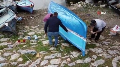  Beyşehir Gölü’nde balıkçılar av sezonunu kurban keserek açtı