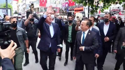 erken secim - KARABÜK - Memleket Partisi Genel Başkanı İnce, partisinin İl Başkanlığının açılışını yaptı Videosu