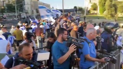 milletvekili - KUDÜS - Aşırı sağcı Yahudilerin Şam Kapısı'ndaki provokatif bayrak yürüyüşü başladı Videosu