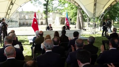 ilham - ŞUŞA - Cumhurbaşkanı Erdoğan: 'Karabağ eski ihtişamına ve öz kimliğine kavuşacaktır' Videosu