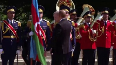 ilham - ŞUŞA - Cumhurbaşkanı Erdoğan Şuşa'da - Karşılama töreni - Detaylar Videosu