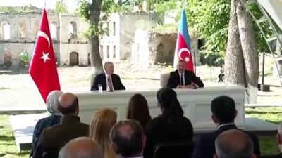 etnik koken - ŞUŞA - Erdoğan-Aliyev basın toplantısı Videosu