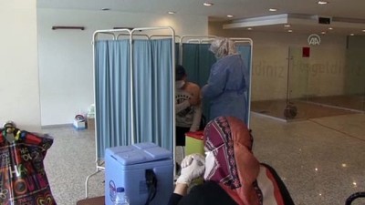 asi - AFYONKARAHİSAR - OSB'deki çalışanlar mobil ekiplerce aşılanıyor Videosu